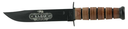 Ka-Bar 120th Anniversary Fighting Utility Knife 7 In Drop Point Straight Edge Boxed Set