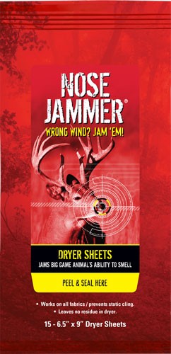 Nose Jammer Dryer Sheets Softening and Scent Control Formula