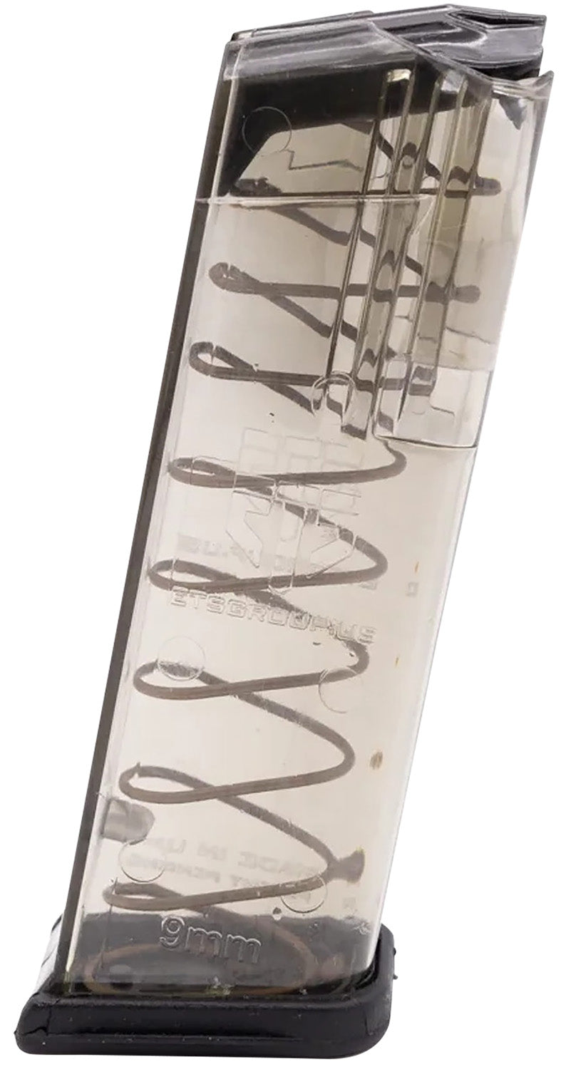 ETS Group Glock 26/19 Gen1-5 9mm Luger 15 Round Clear Handgun Magazine