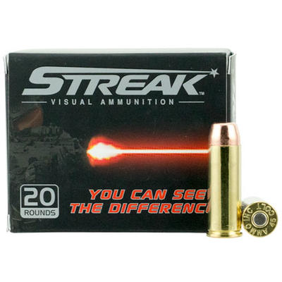 Ammo Inc Streak Red .45 Long Colt 250 grain Total Metal Jacket ammunition