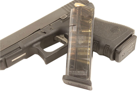 ETS Group Glock 26/19 Gen1-5 9mm Luger 10 Round Clear Handgun Magazine