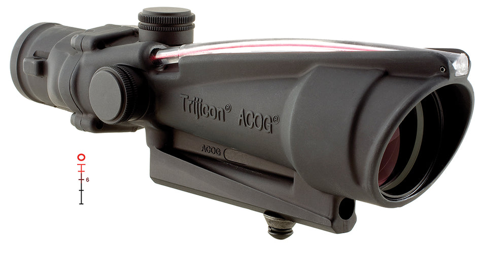 Trijicon ACOG 3.5x35 Black Hardcoat Anodized Red Donut .223/5.56 BDC Reticle 100136