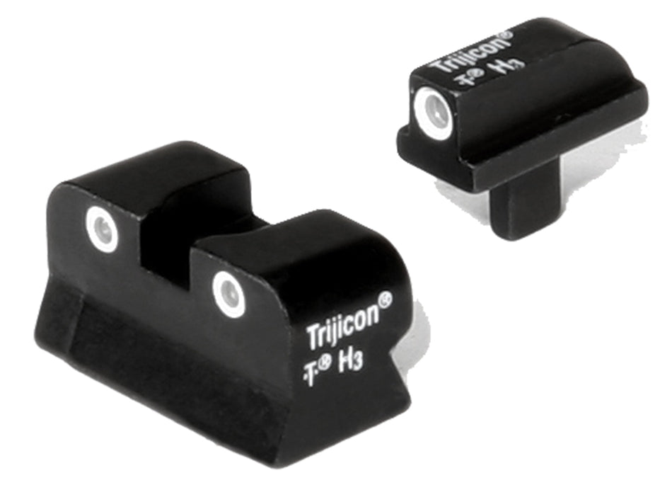 Trijicon Bright & Tough Night Sights 3-Dot for Colt Government/1911/Delta Elite 0.055 Narrow Staking Tang