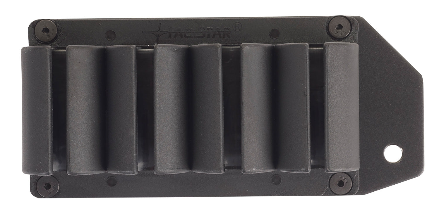 TacStar 1081134 Shotgun SideSaddle Shell Carrier Mossberg 500 20 Gauge 4rds Black