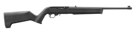 Ruger 32021 10/22 22 LR 10+1 18.50" Satin Black Alloy Steel Threaded Barrel, Drilled & Tapped Receiver, Black Magpul MOE X-22 w/M-LOK Textured Synthetic Stock