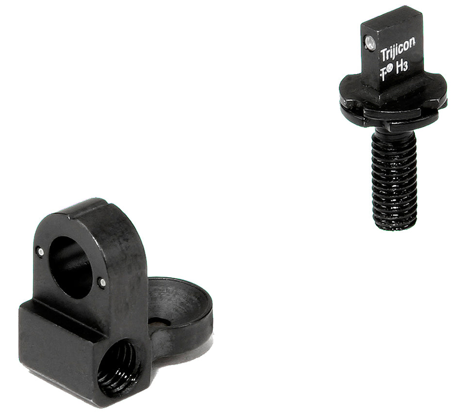Trijicon Bright & Tough Night Sight Set for AR-15/M16 Black Body Green Tritium Front & Rear