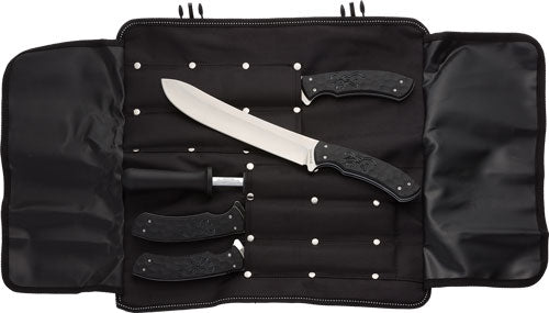 Browning Primal Game and Fish Butcher Knife Set with Roll Case