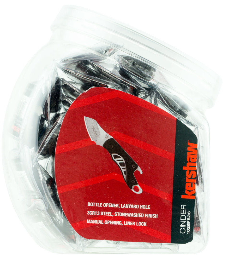 Kershaw 1025FB36 Cinder Rick Hinderer Design Folding Multi-Tool, 36 PK