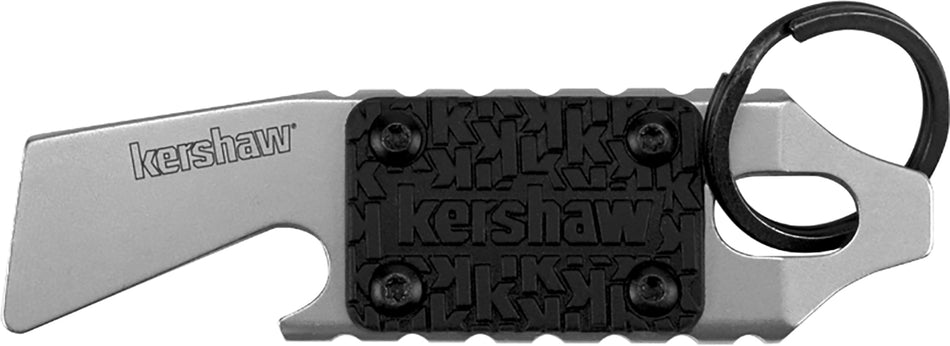 Kershaw PT-1 Keychain Tool 8800X Bottle Opener Mini Pry Bar Screwdriver, Black Glass-Filled Nylon