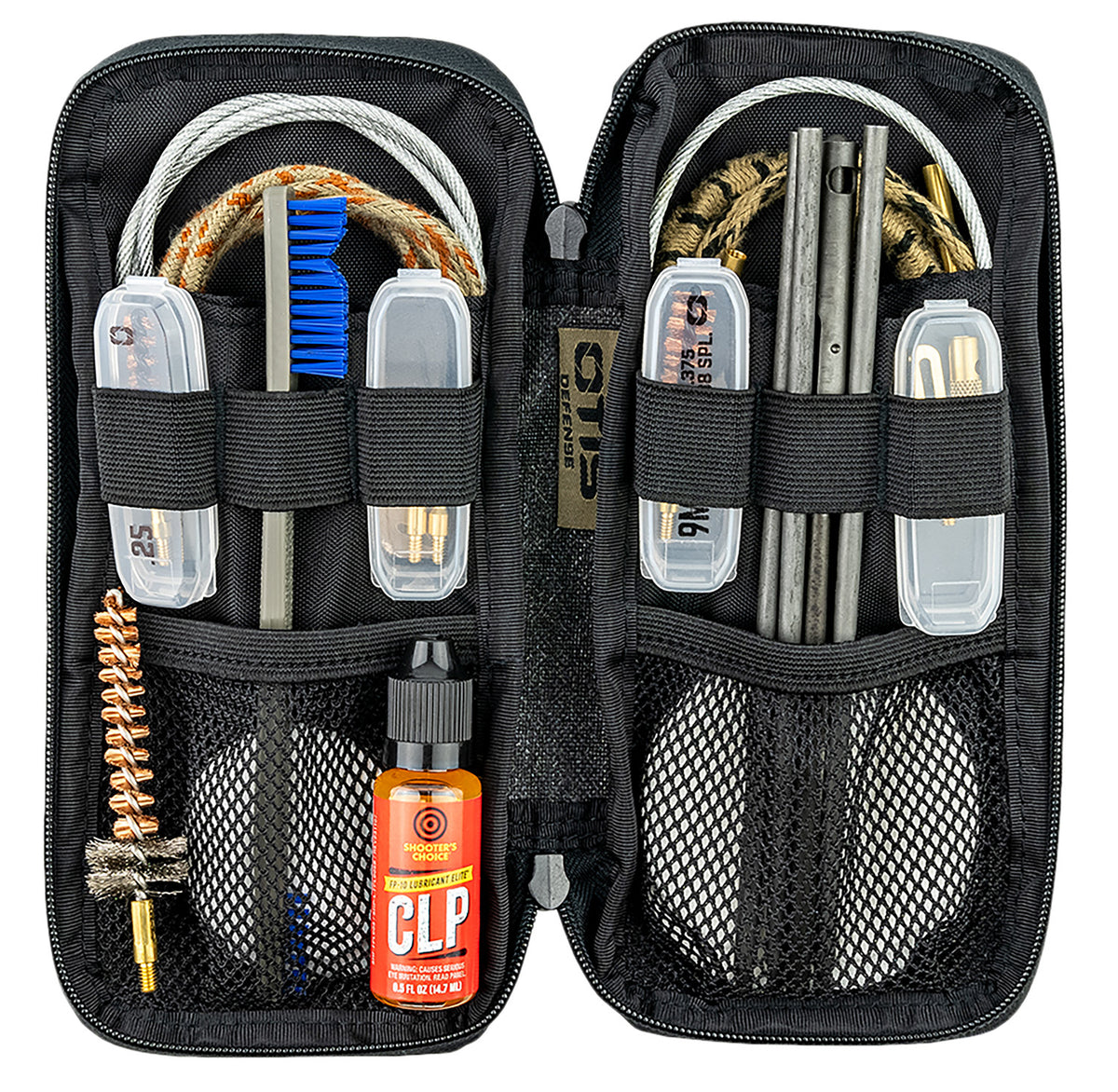 Otis Defender Series .223 and 9mm Pistol Rifle Cleaning System 13 Pieces