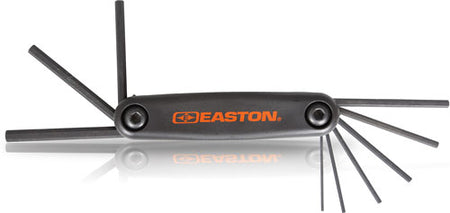 Easton Standard Size Pro Hex Fold-Up Tool Set Black
