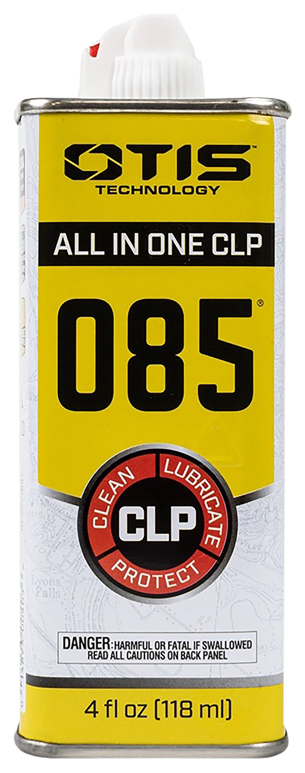 Otis O85 CLP Liquid Firearm Cleaner Lubricant Rust Preventer 4 oz