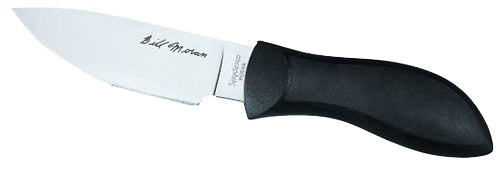 Spyderco Moran Fixed Blade Knife FB02P 3.88" VG-10 Plain Drop Point SS Blade FRN Handle w/ G-Clip Sheath