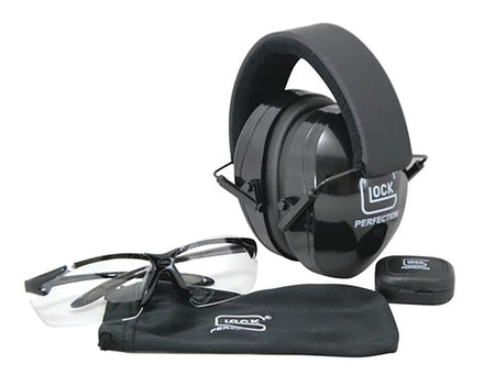 Glock Range Kit - Safety Glasses and Ear Protection Bundle