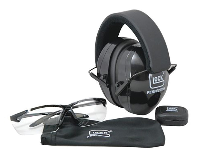 Glock Range Kit - Safety Glasses and Ear Protection Bundle