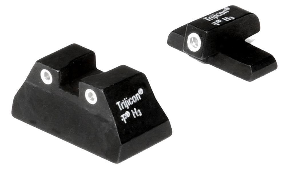 Trijicon Bright & Tough 3-Dot Night Sights for H&K USP Compact Green Tritium White Outline