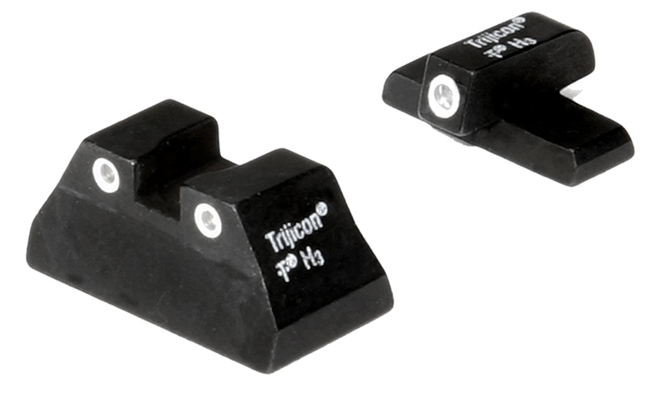 Trijicon Bright & Tough 3-Dot Night Sights for H&K USP Compact Green Tritium White Outline