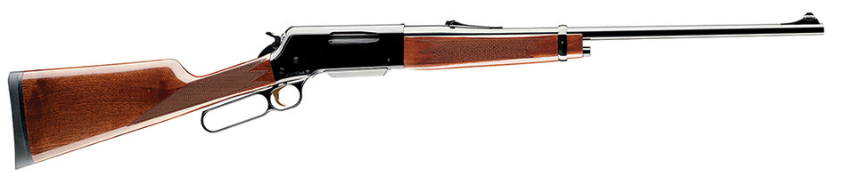 Browning 034006118 BLR Lightweight 81 308 Win 4+1 20" Polished Blued/ 20" Button-Rifled Barrel, Polished Blued Aluminum Receiver, Gloss Black Walnut/ Wood Stock, Right Hand