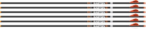Easton Arrow 6.5MM Hunter Classic 300 Spine with Bully Vanes 6-Pack