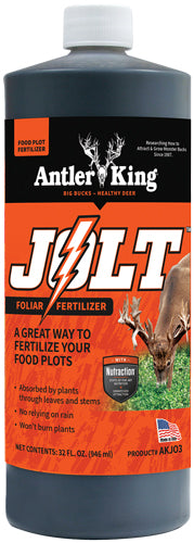 Antler King Jolt 32oz Liquid 9-17-8 Food Plot Fertilizer