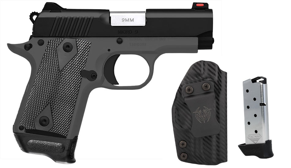 KIMBER 3300257 MICRO 9 SHADOW GHOST 9MM 3.15" RTC