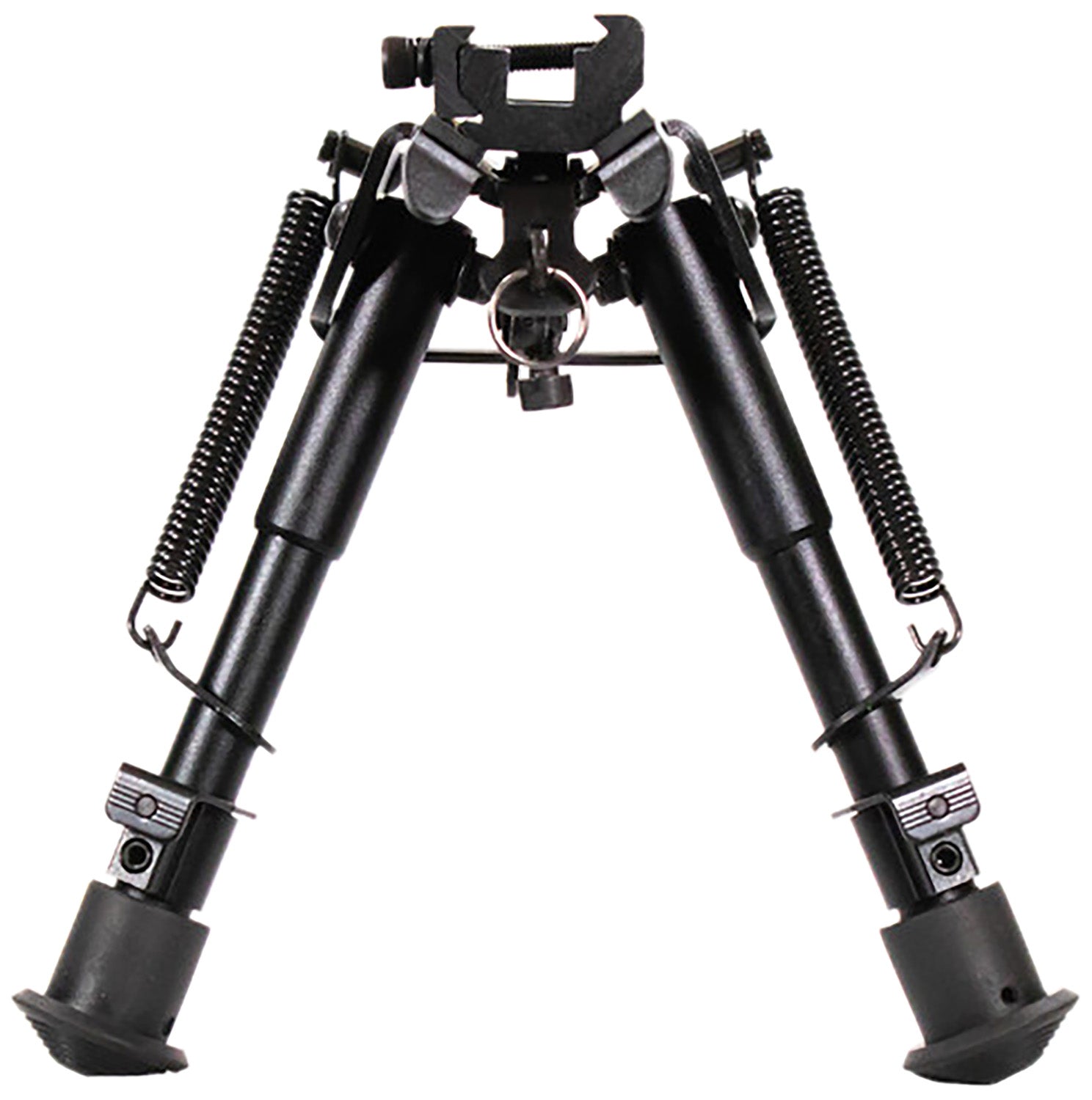 Aim Sports BPHS01 H-Style Bipod Spring Tension Sling Stud Mount Black 6.5 to 9 Inch