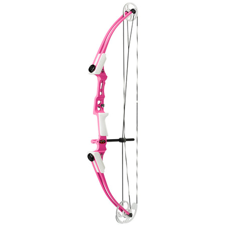 Genesis Mini Compound Bow Pink RH with Flipper Arrow Rest