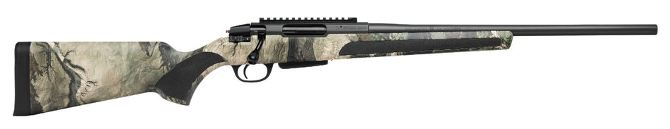 Stevens 19466 334 Bolt Action 6.5 Creedmoor 3+1 22" Camo/Dark Gray Carbon Steel Receiver Integrated Recoil Lug Ergonomic/Recoil Pad Synthetic Stock Picatinny Rail Right Hand