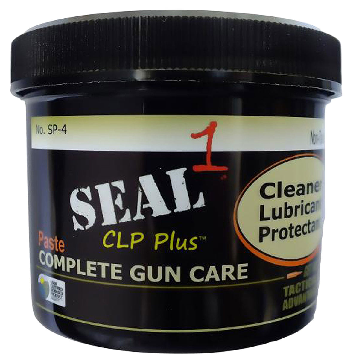 Seal 1 SP4 CLP Plus 4 oz Paste Cleaner Lubricant Protectant Jar