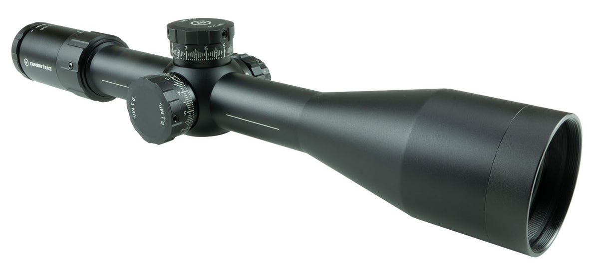 Crimson Trace First Focal Plane 5-25x56mm Illuminated Red LED Reticle Scope