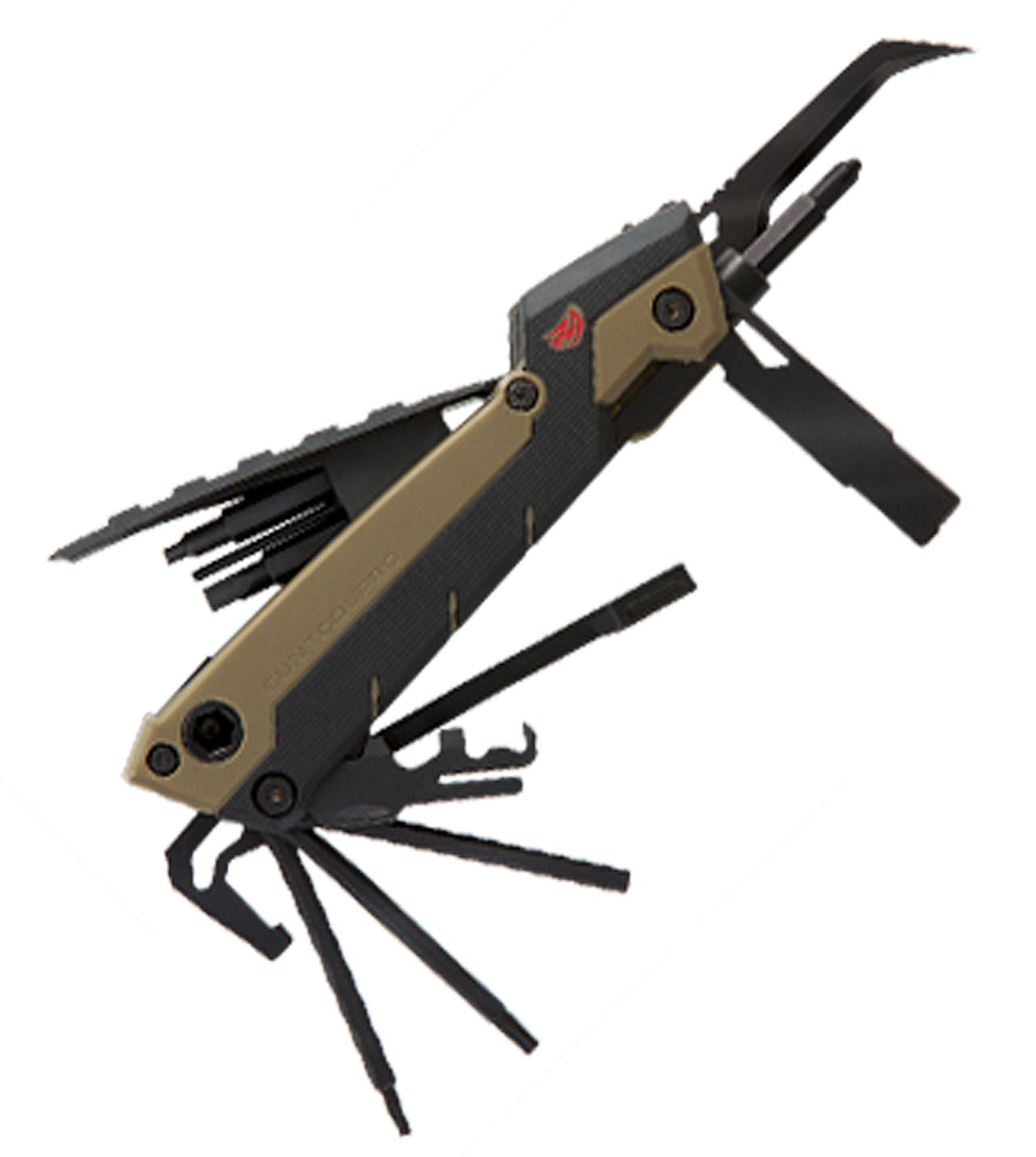 Real Avid Gun Tool Pro AVGTPROAR AR-15 Platform OD Green Stainless Claw Point Blade