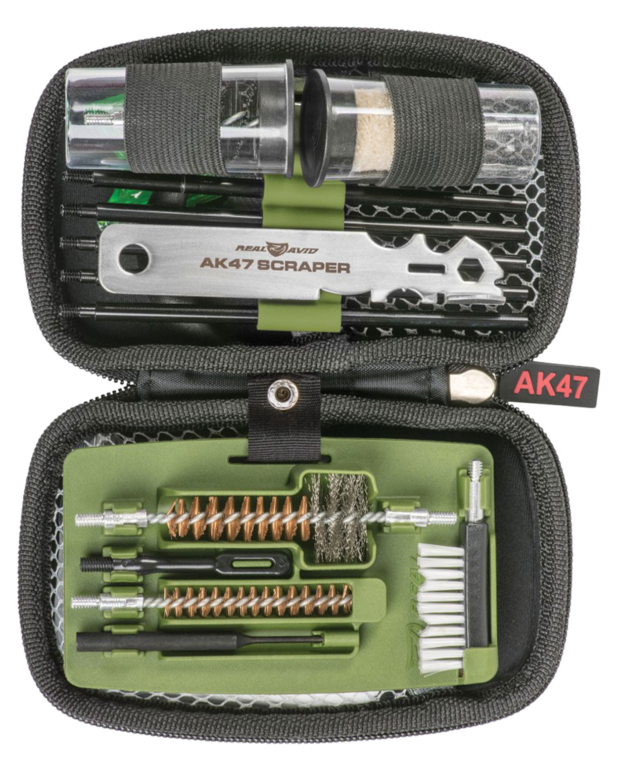 Real Avid AVGCKAK47 AK47 Gun Boss Complete Cleaning Kit with Drift Pin Punch and Gas Tube Brush
