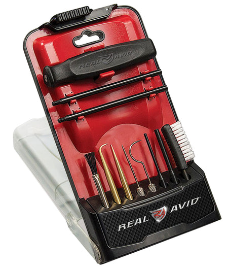 Real Avid AVGBPROPCT Gun Boss Pro Precision Cleaning Tool Set with Nylon and Oil Application Brush