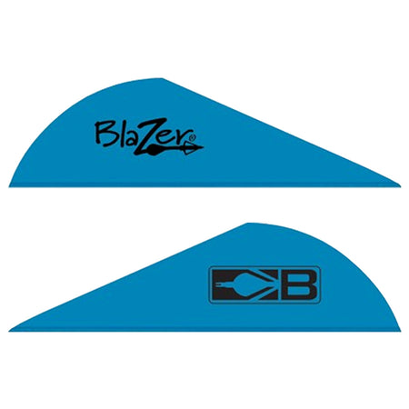 Bohning Blazer Satin Blue Archery Vanes 36 Count