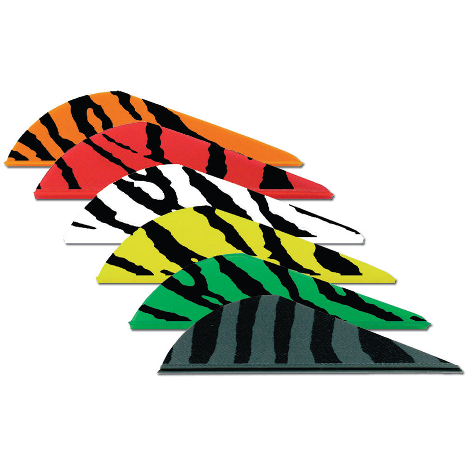 Bohning Blazer Orange Tiger Archery Vanes 100 Count