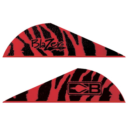 Bohning Blazer Red Tiger Archery Vanes 100 Count