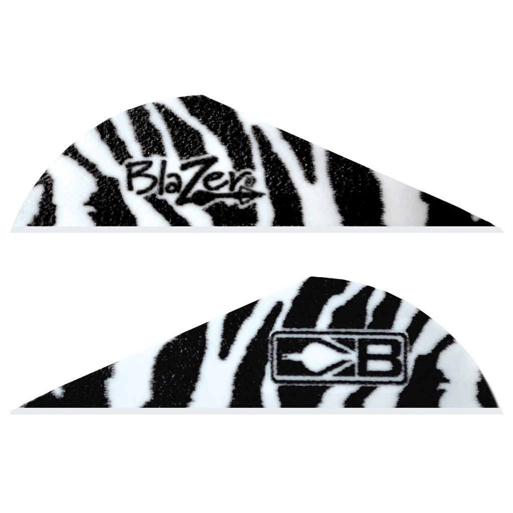Bohning Blazer White Tiger Archery Vanes 100 Count