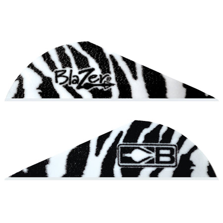 Bohning Blazer White Tiger Archery Vanes 100 Count