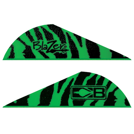 Bohning Blazer Green Tiger Vanes Pack of 100