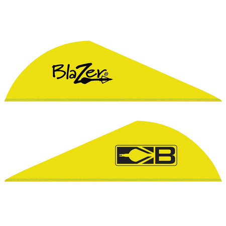 Bohning Blazer Neon Yellow Vanes Bulk Pack of 1000
