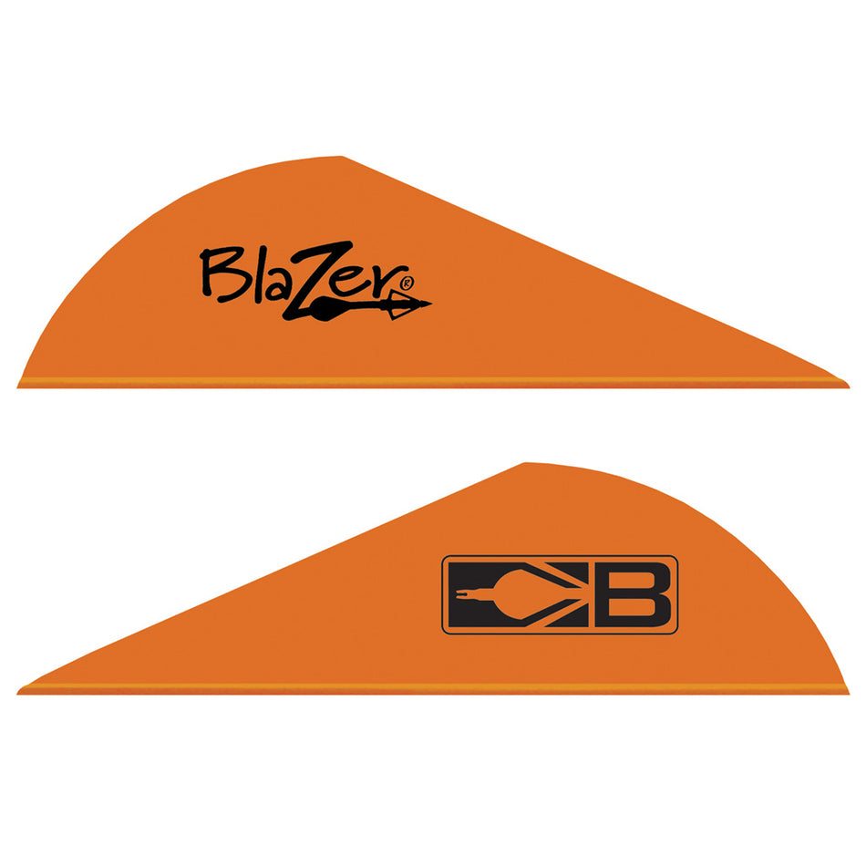 Bohning Blazer Neon Orange Vanes Bulk Pack of 1000