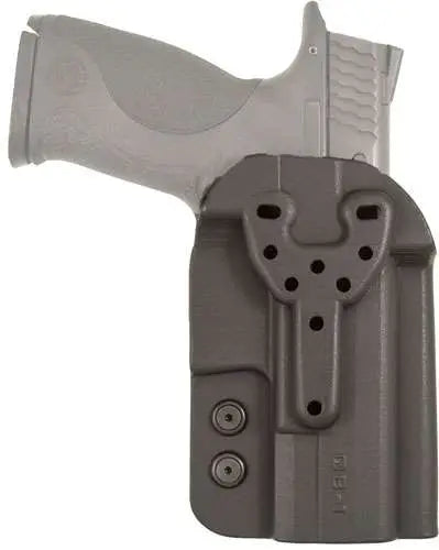 Comp-Tac QB OWB Right-Hand Kydex Holster Size 1 Glock/Walther PPQ Black