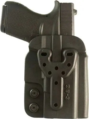 Comp-Tac QB OWB Right-Hand Kydex Holster Size 3 for G43/XDS/M&P Shield/Walther CCP Black
