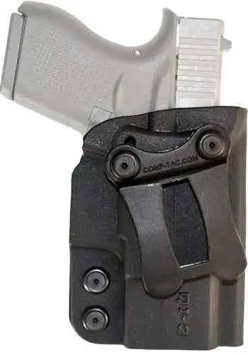 Comp-Tac QI Kydex IWB Holster Size 3 RH Black Glock 43 XDS Shield PPS