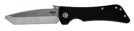 Southern Grind Bad Monkey Emerson Tanto Carbon Fiber Handle Black Folder