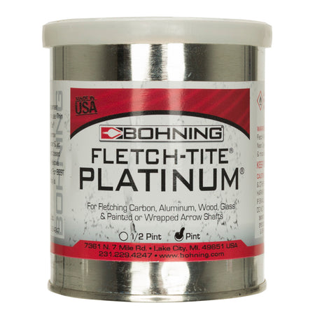 Bohning Fletch-Tite Platinum Vane and Feather Glue 1 pt.