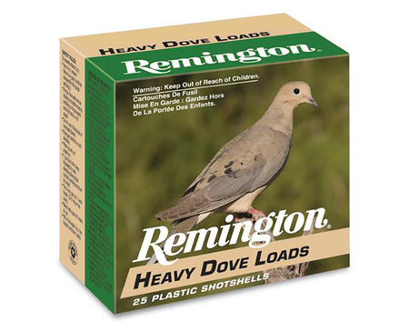 Remington Heavy Dove Loads Upland Shotgun Ammo 12 Gauge 2.75 in 1-1/8 oz #7.5
