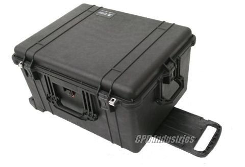 Pelican 1620 Foam Hard Rolling Case 25x19x14 Black