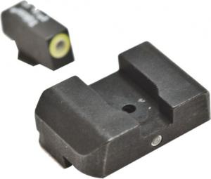 AmeriGlo ProGlo Green Front Angled Green Rear Pro iDot Iron Sights for Glock 20/21/29/30 Series
