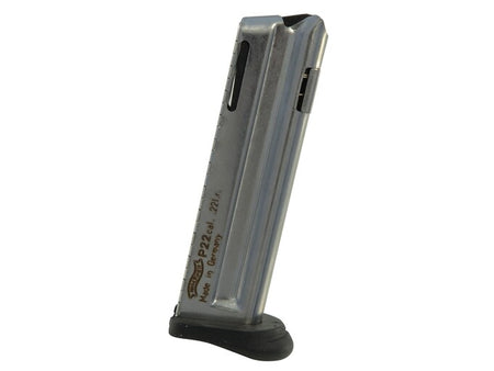 Walther P22Q 10rd .22LR Magazine - Finger Rest Base